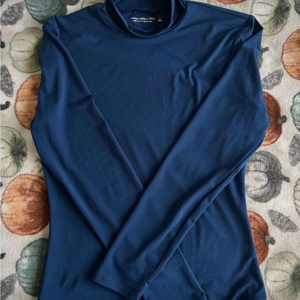 Long-Sleeve Mockneck Bodysuit